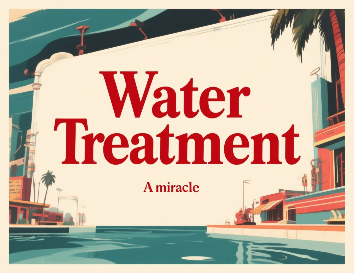 Everybody pooped in all the water, but it's cool